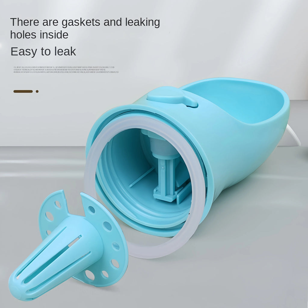 Portable 3-in-1 Pet Travel Bottle | Leak-Proof Water & Food Dispenser for Dogs & Cats
