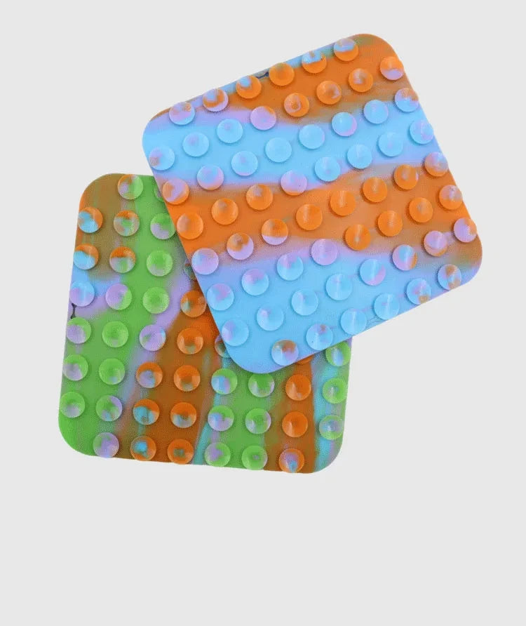 Multi-Texture Pet Slow Feeder & Lick Mat Set (Stops Begging While You Eat!)
