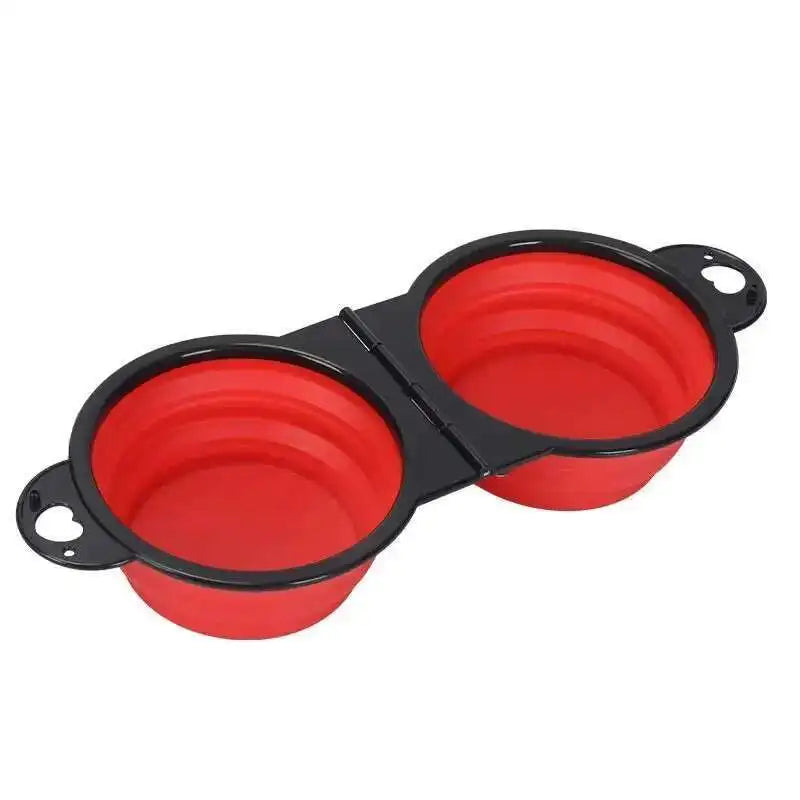 Compact Double Feeder for Dogs