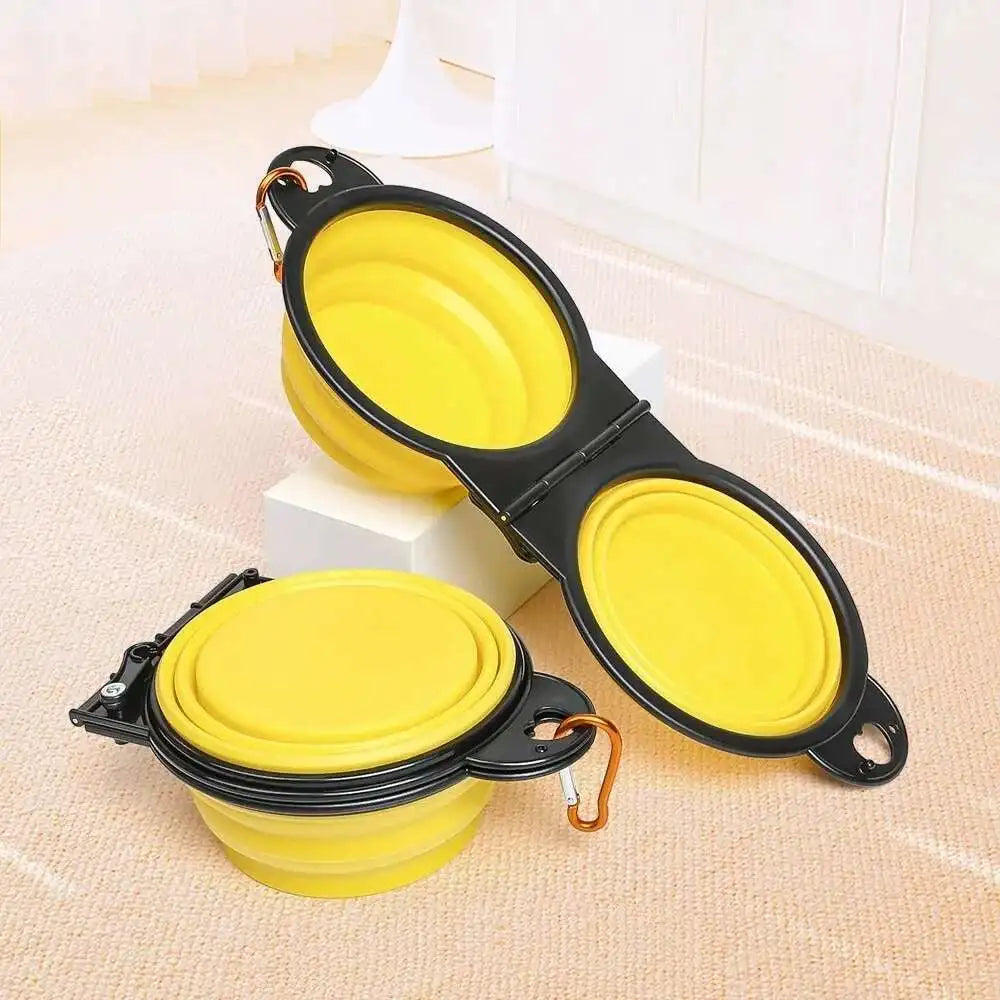 Compact Double Feeder for Dogs