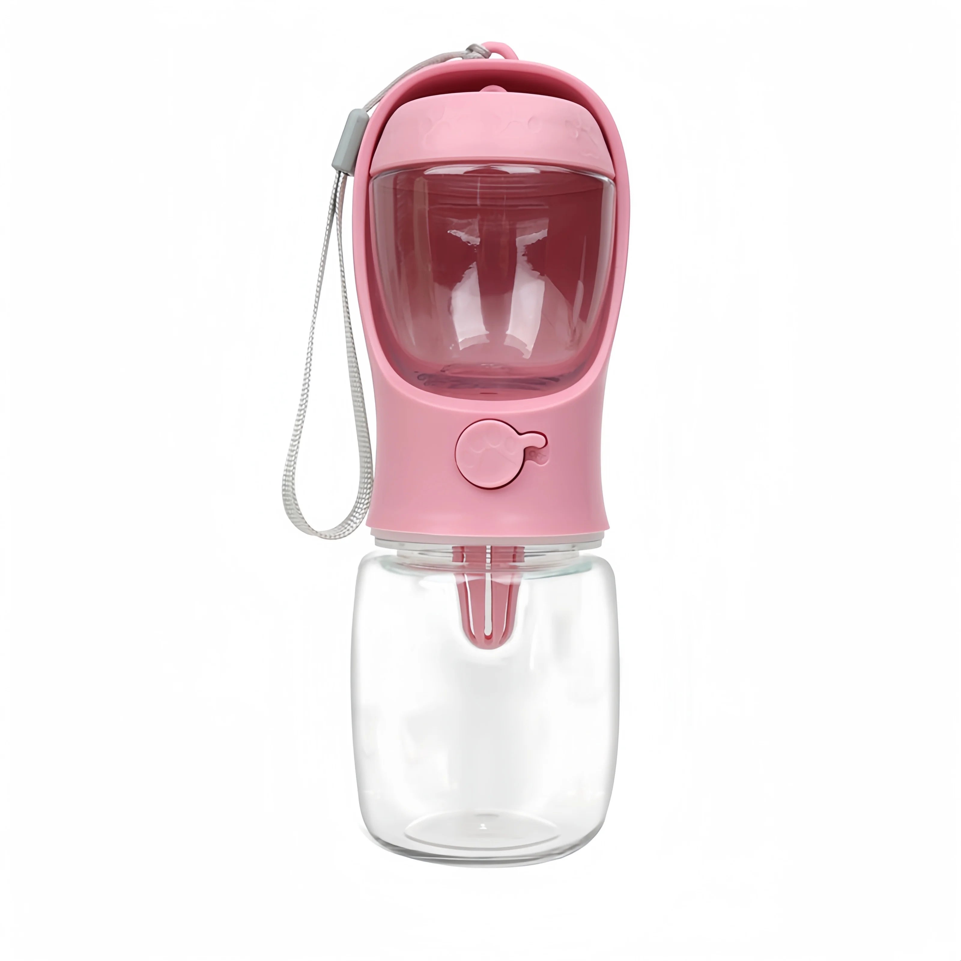 Portable 3-in-1 Pet Travel Bottle | Leak-Proof Water & Food Dispenser for Dogs & Cats
