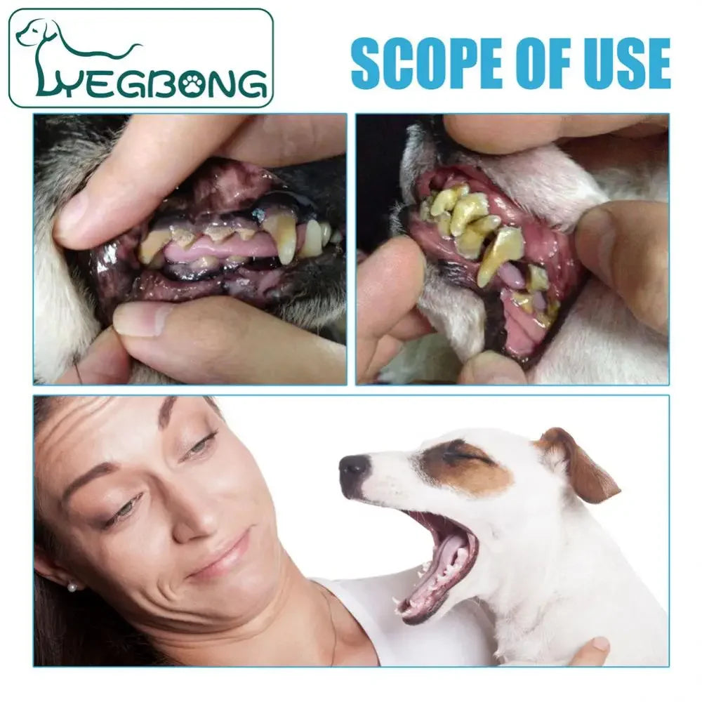 60g tube of Edible Pet Toothpaste for Dogs & Cats