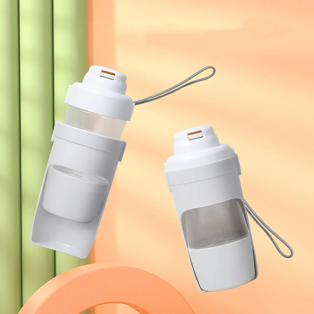 2-in-1 Portable Dog Water Bottle and Food Container