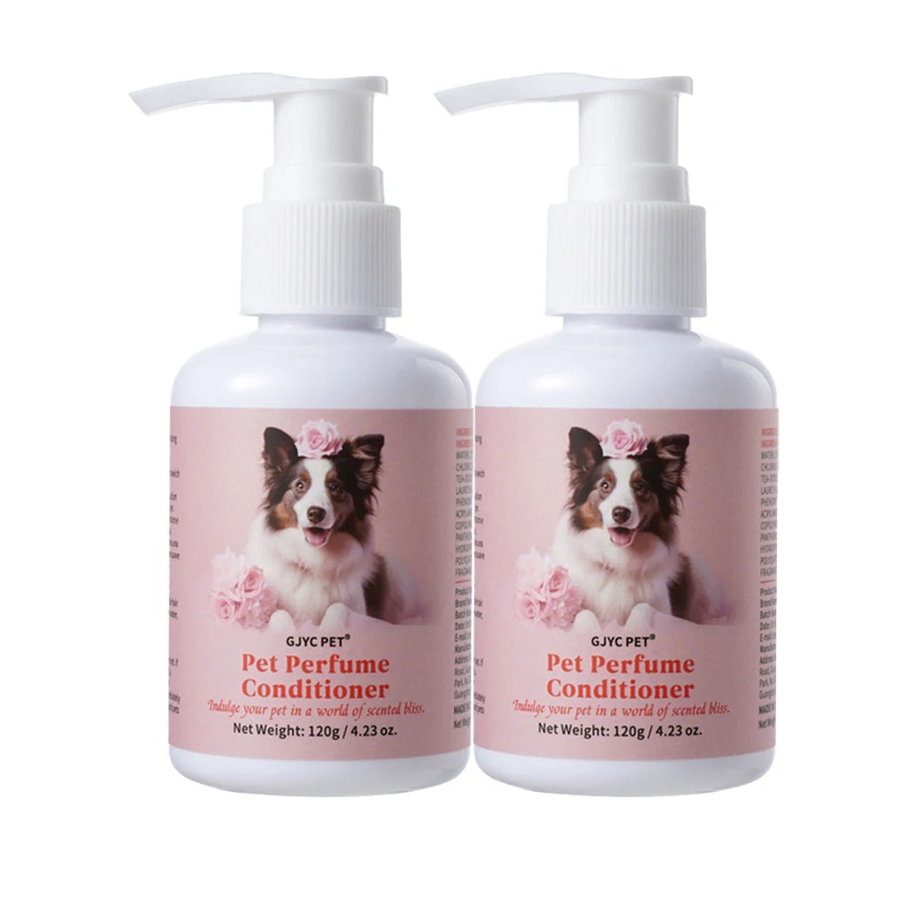 Natural Pet Conditioner Detangling Hydrating Formula for Dogs & Cats Keep Coat Soft Shiny Strong Longer