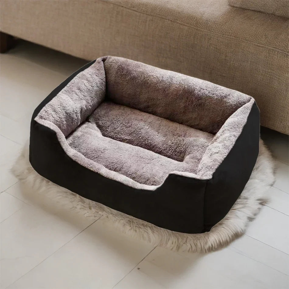 Plush Pet Cushion Bed for Cats and Dogs