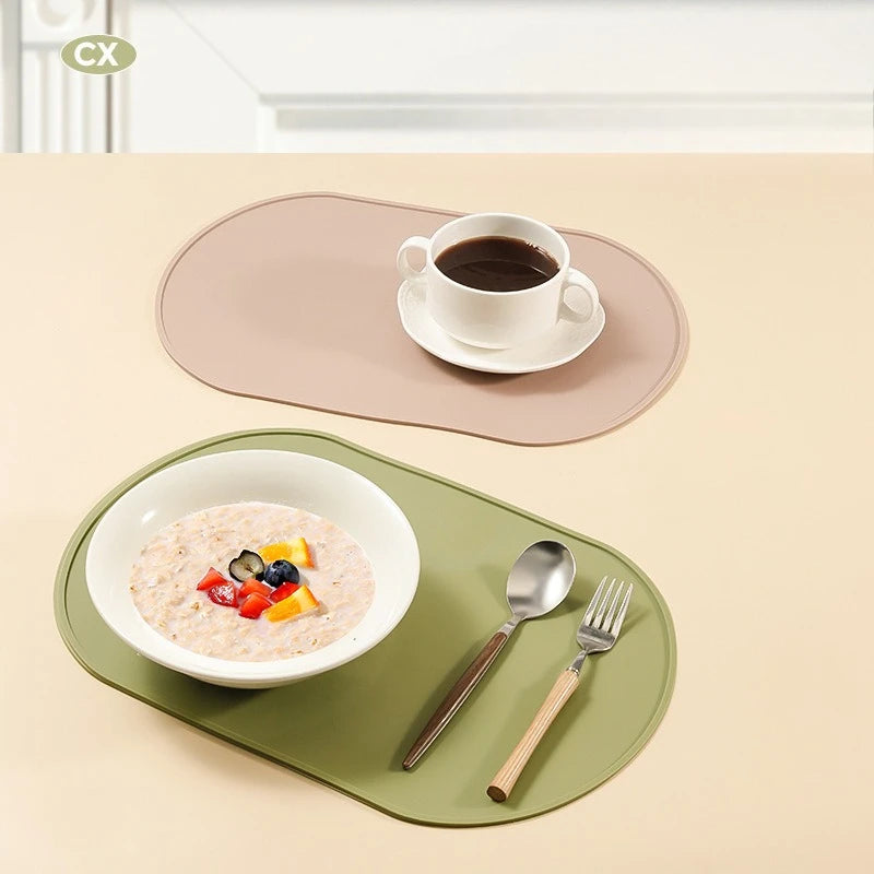 Waterproof Silicone Pet Feeding Mat | Non-Slip Food & Water Bowl Mat for Cats and Dogs
