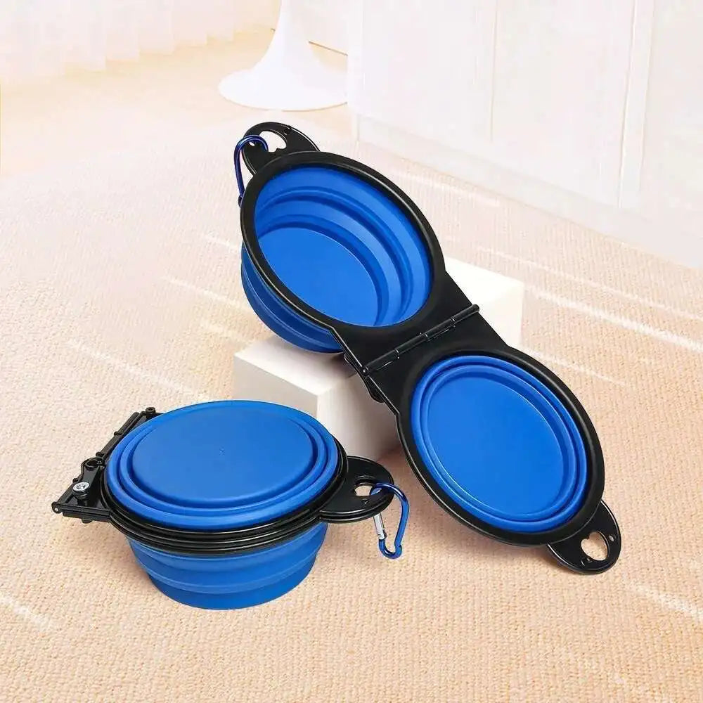 Compact Double Feeder for Dogs
