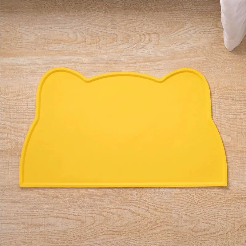 Anti-Slip Pet Silicone Feeding Mat Easy To Clean