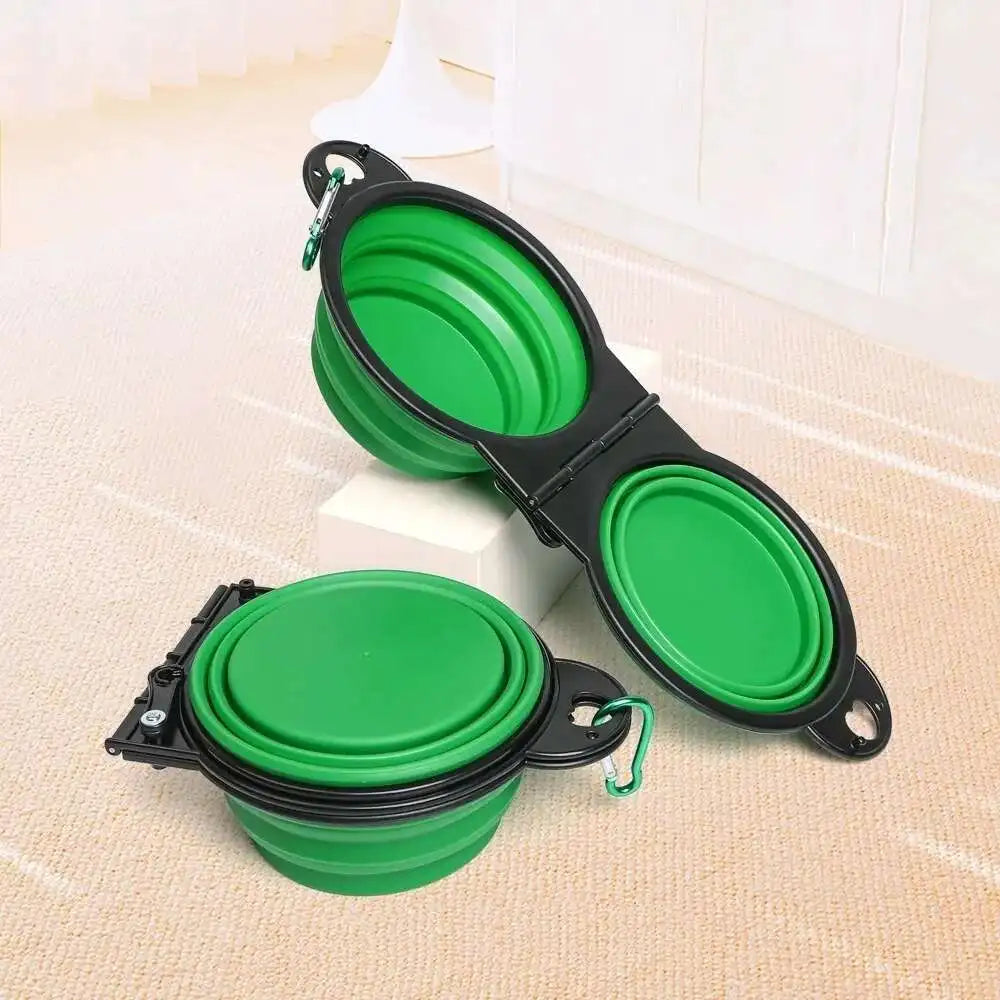 Compact Double Feeder for Dogs
