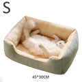 Plush Pet Cushion Bed for Cats and Dogs