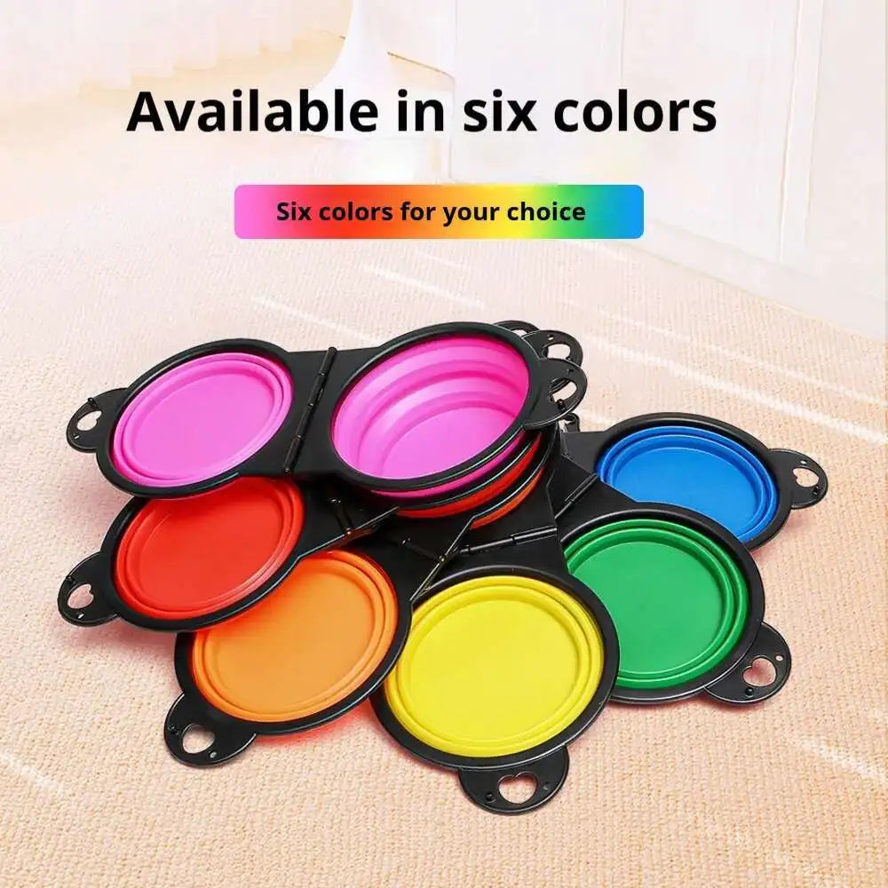 Compact Double Feeder for Dogs