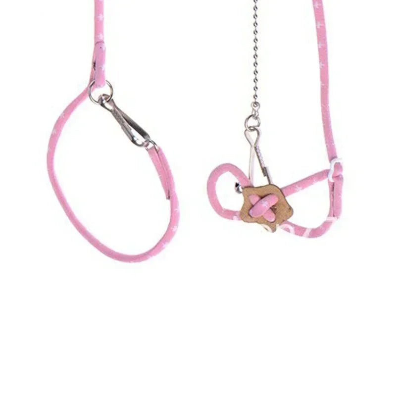 New Small Pet Adjustable Soft Strap Leash for your Hamster, Ferret, or Pet Guinea Pig