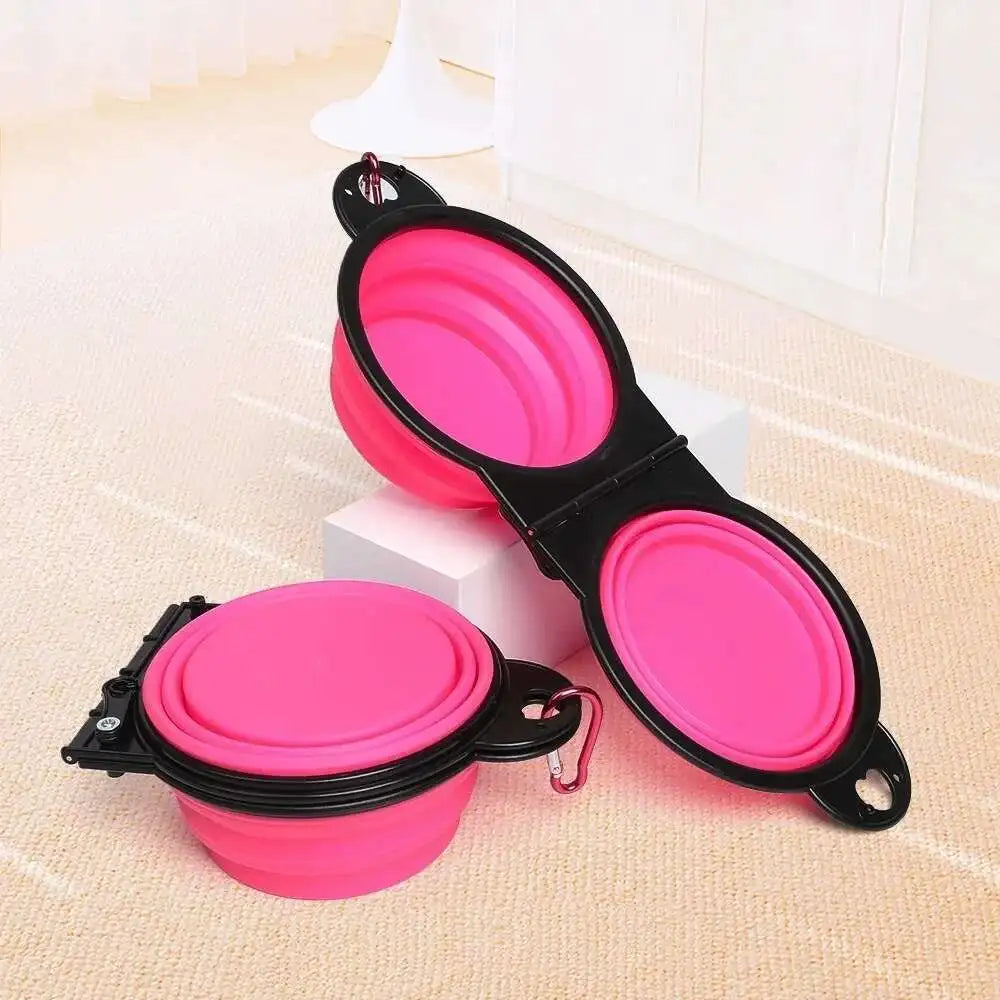 Compact Double Feeder for Dogs